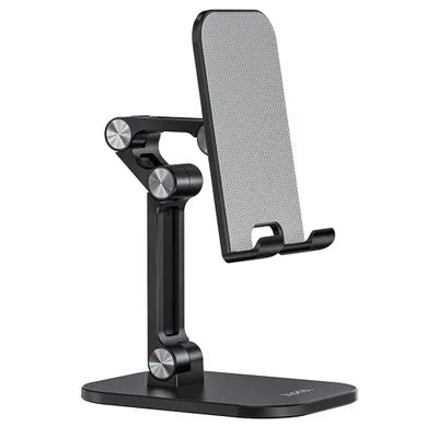Supporto pieghevole da scrivania per telefono/tablet Hoco (4,7" - 13") PH34 Nero