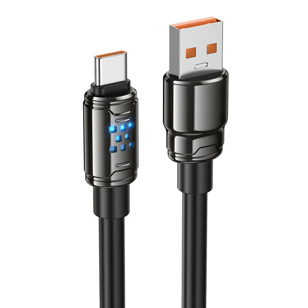 Hoco Cavo Dati U143 Fast Charge in PVC Type-C (L=1.2M) – Nero