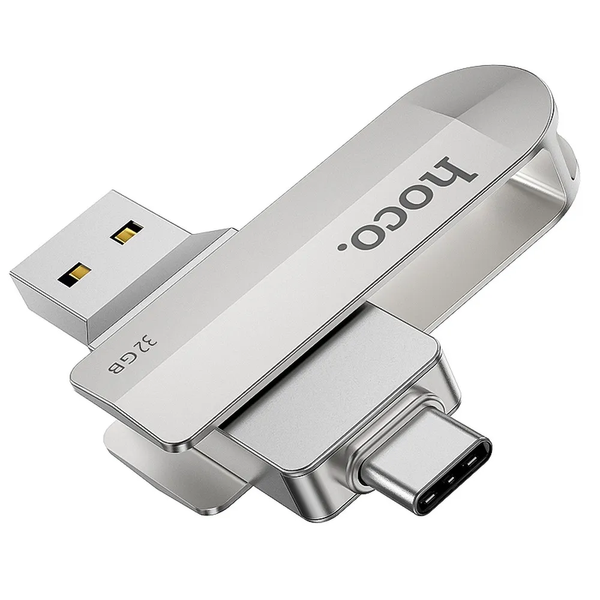 Hoco UD10/128Pen – Pen Drive 128GB 2 in 1 USB e USB -C - HOCO