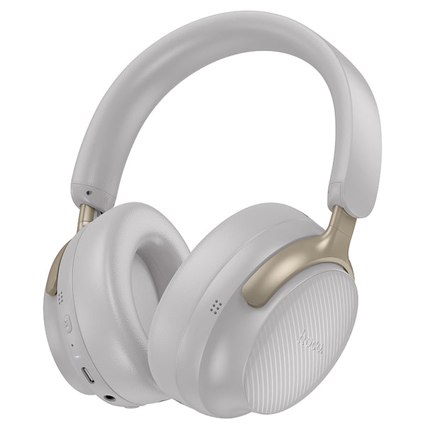Hoco Cuffia Wireless W53 Plus (BT v5.3) Supporta modalità AUX - Gray - Supporta la riduzione del rumore ANC