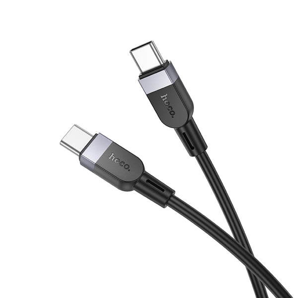 Hoco Cavo Dati X109 Fast Charge in Silicone 60W Type-C to Type-C