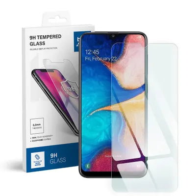 Vetro temperato per Samsung Galaxy A20e Blue Star