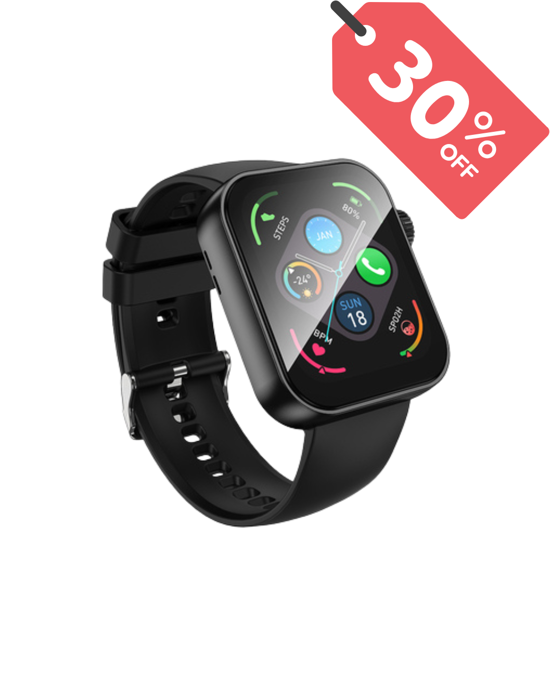 Borofone Smartwatch BD13 nero