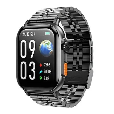 Hoco DYD02 – Smartwatch Bluetooth 2,02" con Funzione Chiamata, App DaFit, Compatibile Android e iOS