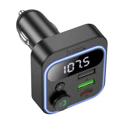 Trasmettitore Bluetooth per auto Hoco QC3.0 PD 20W E85 nero