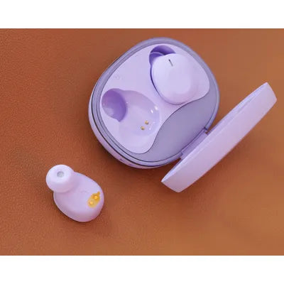 HOCO EQ3 Cuffie Bluetooth 5.3 TWS – Auricolari Wireless con Custodia Ricarica, Microfono, 7h Autonomia – Viola