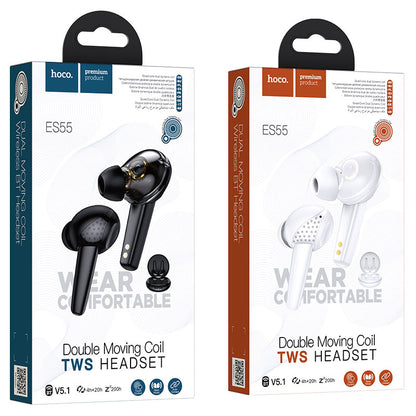 Auricolari wireless “ES55 Songful” TWS con custodia di ricarica