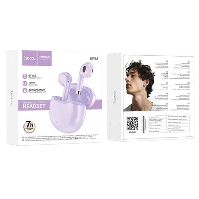 Cuffie bluetooth senza fili HOCO TWS EW61