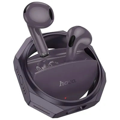 Cuffie auricolari wireless Hoco EW70 nere e viola
