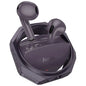 Cuffie auricolari wireless Hoco EW70 nere e viola