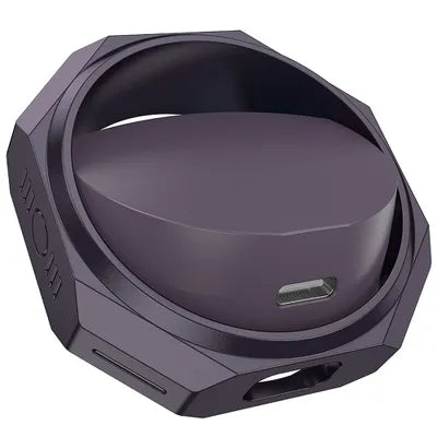 Cuffie auricolari wireless Hoco EW70 nere e viola