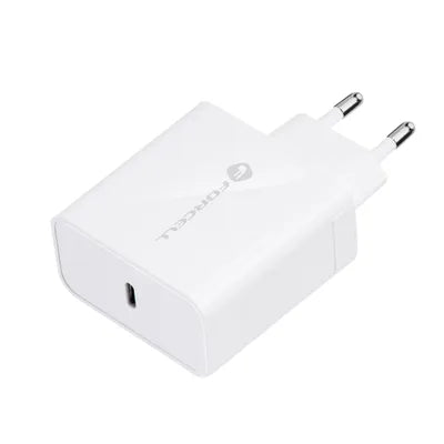 Caricabatterie per telefono Forcell F-Energy USB C QC4.0 PD 3A 45W TFK-TC-45WPD bianco
