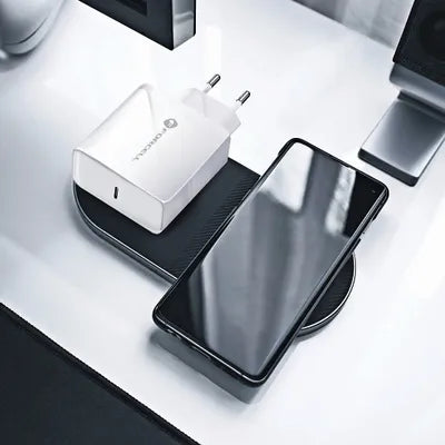 Caricabatterie per telefono Forcell F-Energy USB C QC4.0 PD 3A 45W TFK-TC-45WPD bianco