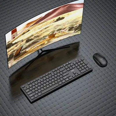 HOCO Tastiera wireless + mouse wireless (set) GM17 nero