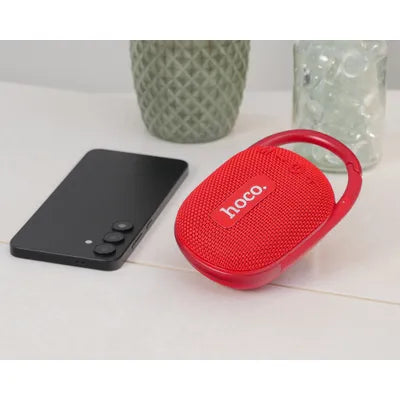 Hoco HC17 – Altoparlante Bluetooth Portatile con Moschettone, FM, USB, TF e AUX