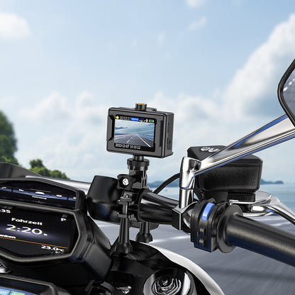 Hoco DV100 Videocamera Sportiva 1080p 30fps con Schermo 2" – Nera + Cuffie con Microfono