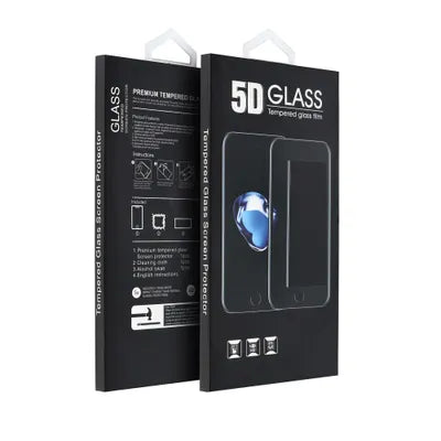 Vetro temperato 5D Full Glue - per iPhone 13 / 16e (SE 4 2025) nero