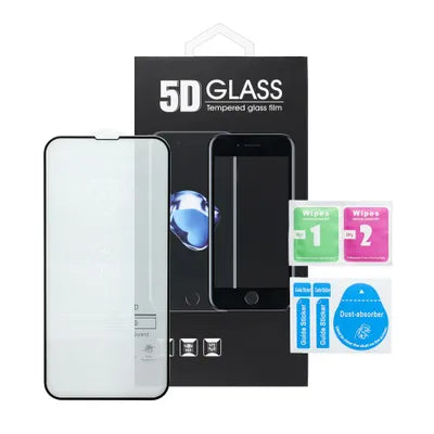 Vetro temperato 5D Full Glue - per Samsung Galaxy S24 Ultra nero