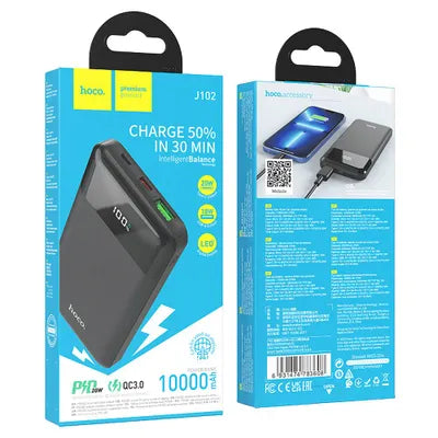Powerbank Hoco 10000mAh QC3.0 PD 3A 20W J102