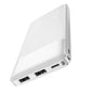 HOCO Batteria esterna (Powerbank) 10.000 mAh 2A 2xUSB + Tipo C J72