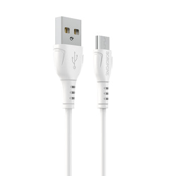 Cavo Borofone BX51 Triumph – USB-A → Micro‑USB 2,4 A