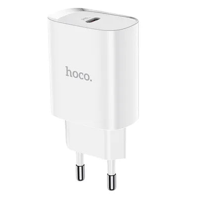 Caricabatterie per telefono Hoco USB C PD 20W N14 bianco