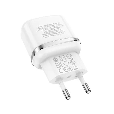 Caricabatterie HOCO Tipo C PD QC3.0 20W N24 bianco