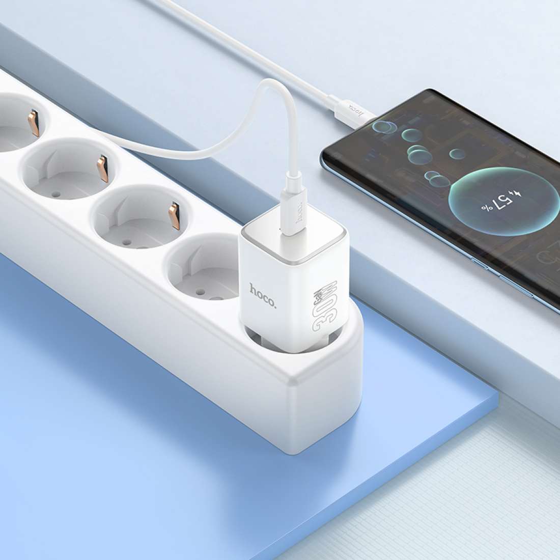 Caricabatterie USB-C HOCO 30W N43