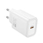 Caricabatterie per telefono Hoco USB C QC PD 30W N62 bianco