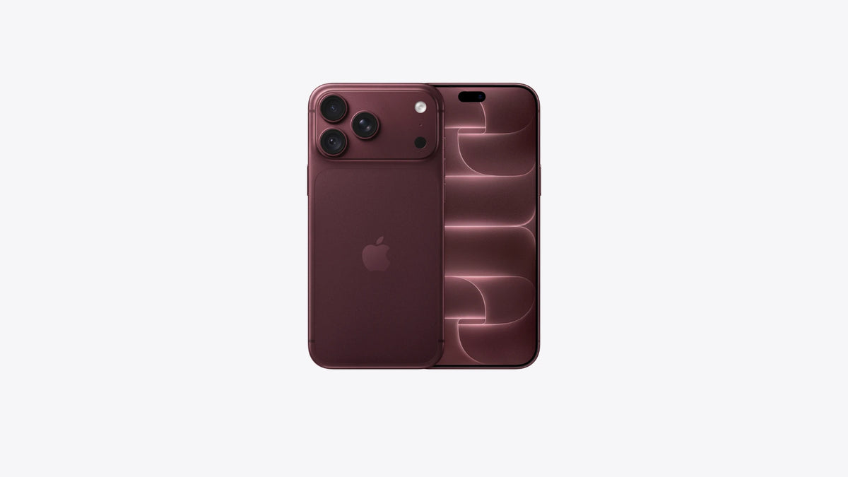 Apple iPhone 18 Pro Max Burgundy – fronte e retro