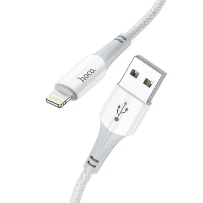 HOCO Cavo USB e iPhone Lightning 8-pin 2.4A Ferry X70 bianco