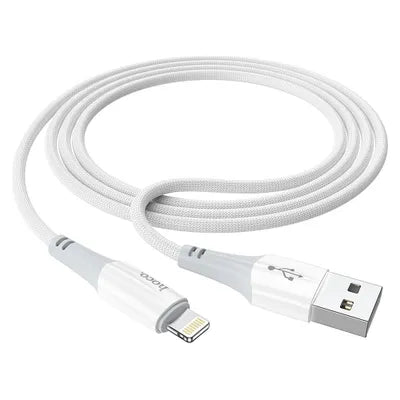 HOCO Cavo USB e iPhone Lightning 8-pin 2.4A Ferry X70 bianco
