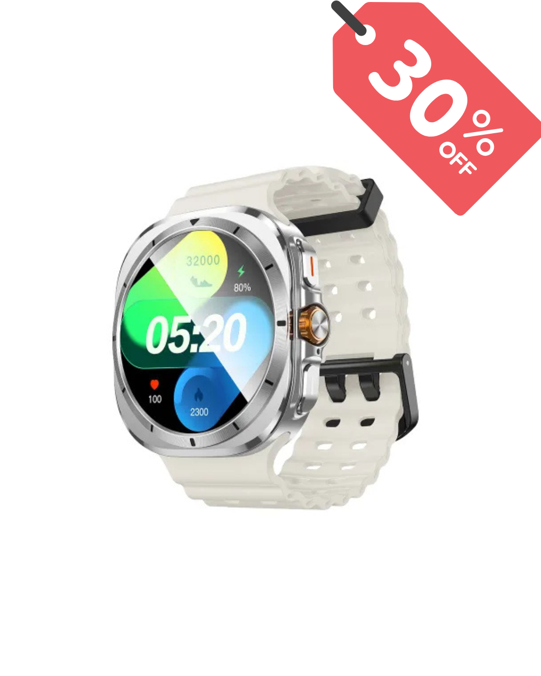 Smartwatch GPS Hoco TFT da 1,5" con funzione Talk Y29 Argento