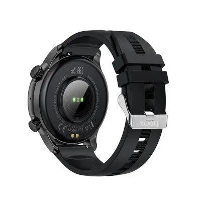 🟦 Smartwatch Hoco Y31 – Eleganza e Funzionalità per Ogni Giorno